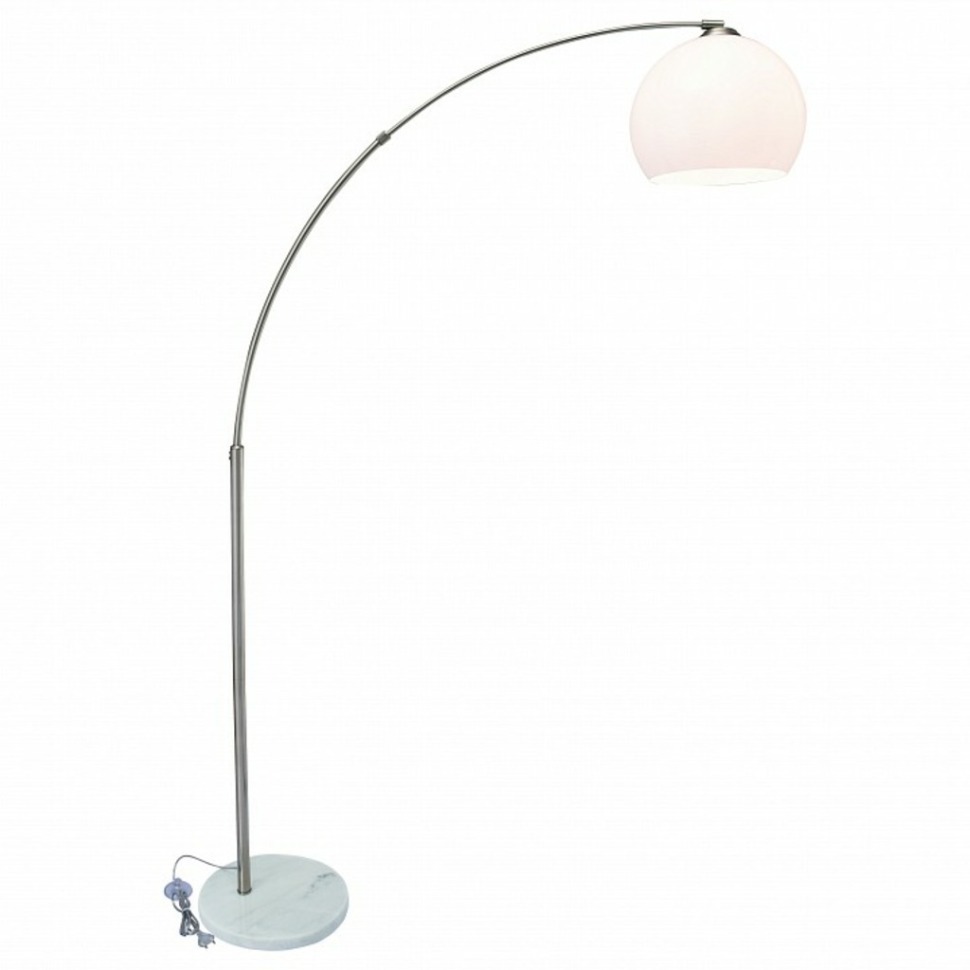 Фото Торшер Arte Lamp Goliath A5822PN-1SS AR_A5822PN-1SS - интернет-магазин МегаТерем в Москве