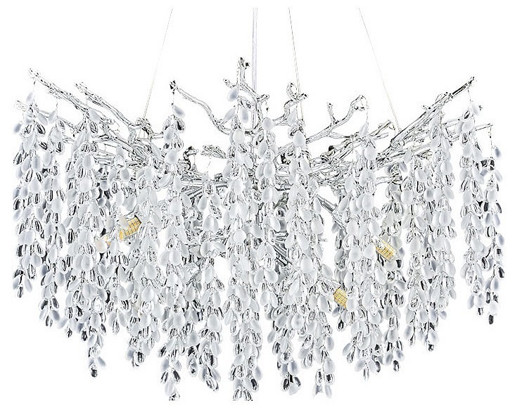 Фото Подвесная люстра Divinare Salice 3135/26 SP-8 DV_3135_26_SP-8 - интернет-магазин МегаТерем в Москве