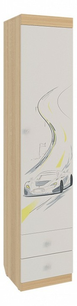 Фото Шкаф платяной Форсаж MBS_MKF-02_1623 - интернет-магазин МегаТерем в Москве