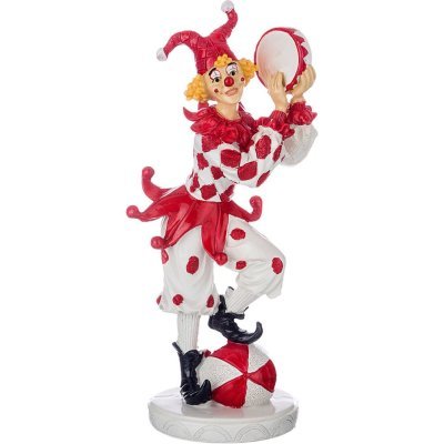 Фигурка "клоун" 8,5*8,5*22,5 см. коллекция "буффонада" Lefard (162-627)