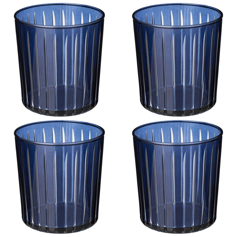 Фото Набор бокалов из 4 штук sicilia blue 380мл Rakle (312-114) - интернет-магазин МегаТерем в Москве