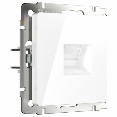 Розетка Ethernet RJ-45 без рамки Werkel белый W1181001 WRK_a051136