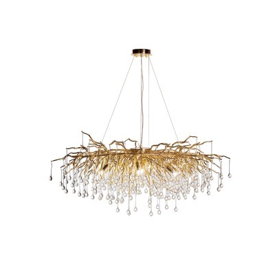 Люстра d.80 h.32см, металл ...