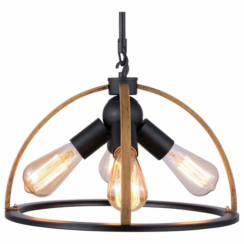 Фото Подвесной светильник TopLight Jasmin TL1179H-04BK TPL_TL1179H-04BK - интернет-магазин МегаТерем в Москве