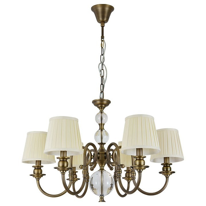 Фото Подвесная люстра Newport CALIFORNIA 3106/C black brass без абажуров NWP_M0070496 - интернет-магазин МегаТерем в Москве