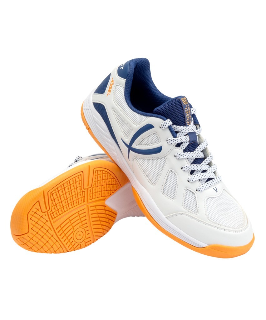 Фото Кроссовки волейбольные JÖGEL SPIRIT, White/navy (2112740) - интернет-магазин МегаТерем в Москве
