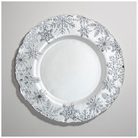 Тарелка подстановочная "celebration white" 33 см мал уп.-4шт мин.партия Lefard (338-104)