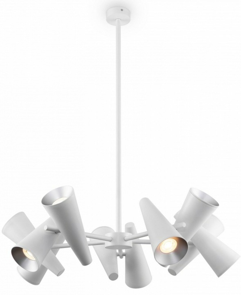 Фото Люстра на штанге Maytoni Giro MOD095PL-10W MY_MOD095PL-10W - интернет-магазин МегаТерем в Москве