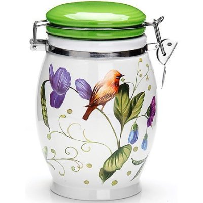 Банка для сыпучих 930 мл Птичка LORAINE (26606)