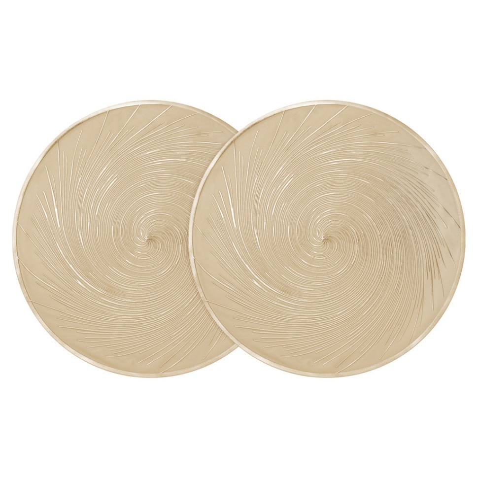 Фото Набор подстановочных салфеток из 2 шт., диаметр 38 см Lefard (771-158) - интернет-магазин МегаТерем в Москве