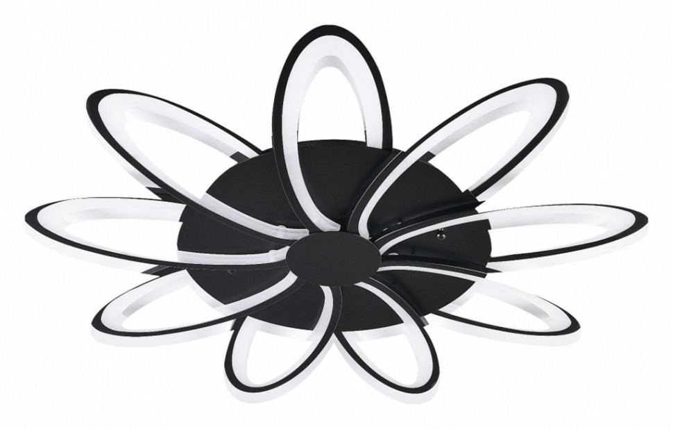 Фото Потолочная люстра Natali Kovaltseva High-Tech Led Lamps HIGH-TECH LED LAMPS 82009 BLACK KVL_43532 - интернет-магазин МегаТерем в Москве