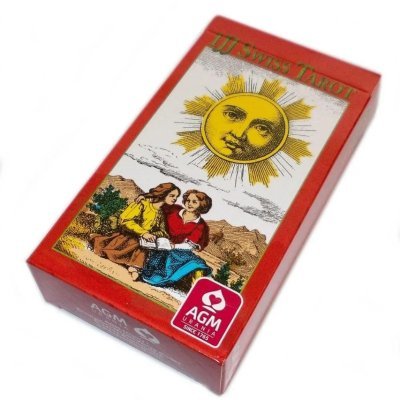 Карты Таро "1JJ Swiss Tarot" AGM Urania / Швейцарское Таро (64347)