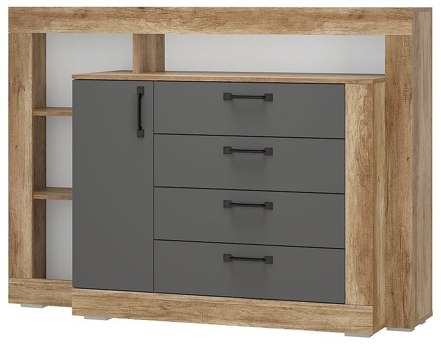 Фото Тумба комбинированная Прима КМ-17 BTS_00-00130674 - интернет-магазин МегаТерем в Москве