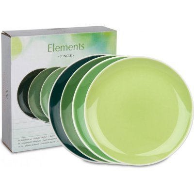 Waechtersbach Набор 4-х тарелок "Джунгли" 41 5 973 1000