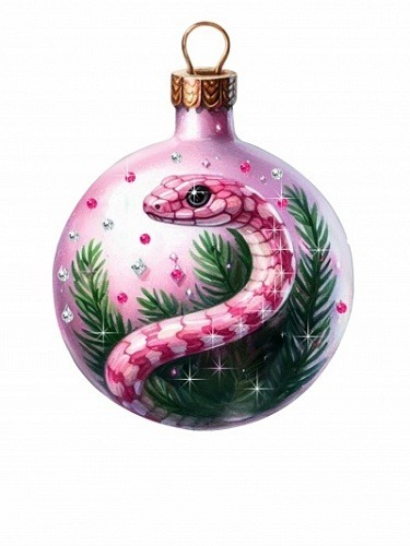 Фото Новогодний шар Сверкающее волшебство с кристаллами Swarovski (3119) - интернет-магазин МегаТерем в Москве