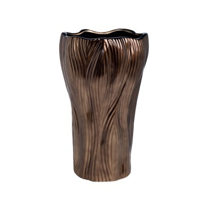 Ваза керамическая золотая d18*30см (TT-00012720)