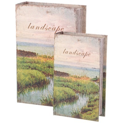 Набор шкатулок-книжек из 2-...