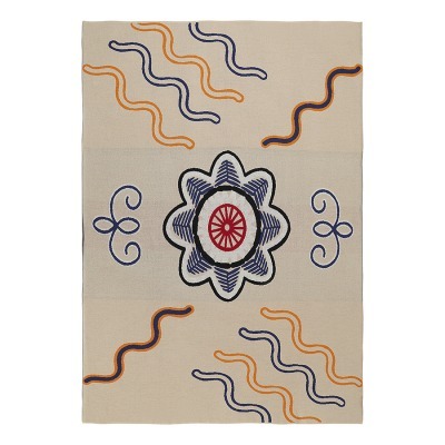 Плед из хлопка по мотивам э...