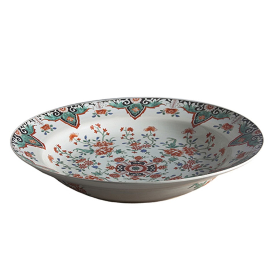 Фото Ваза декоративная Дельфт VT10761-01, 70 см, керамика, mixed, ROOMERS FURNITURE - интернет-магазин МегаТерем в Москве