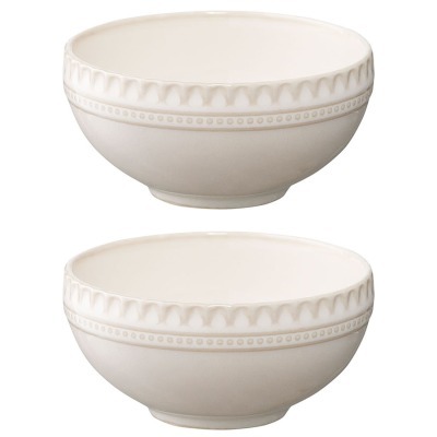 Набор из двух пиал белого ц...