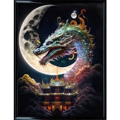 Картина Дракон Величие с кр...