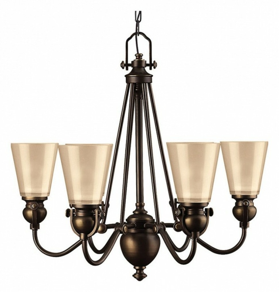 Фото Подвесная люстра Hinkley Mayflower HK-MAYFLOWER6 NC_HK_MAYFLOWER6 - интернет-магазин МегаТерем в Москве