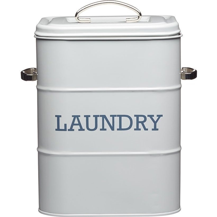 Фото Kitchen Craft Емкость для хранения стиральных принадлежностей Grey LNLAUNDRYGRY - интернет-магазин МегаТерем в Москве