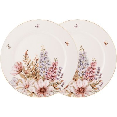 Набор тарелок обеденных lefard "дворцовый парк" 2 шт. 25,5 см (760-713) 
