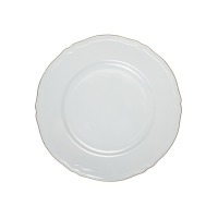 Тарелка LANT007BI003265СНЯТО, 26.5, фарфор, white, gold, LE COQ