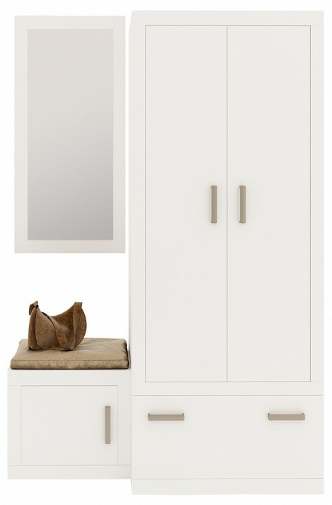 Фото Стенка для прихожей Toivo ТОЙ-ПР 3 MER_TOJ-PR-3-BEBE - интернет-магазин МегаТерем в Москве