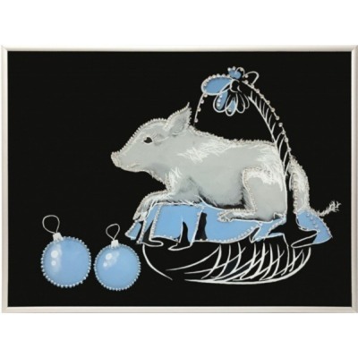 Картина Символ года Минипиг...