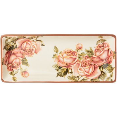 Блюдо корейская роза 28*12 ...