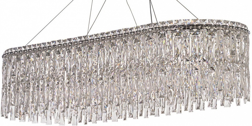 Фото Подвесная люстра Arti Lampadari Ovindoli Nickel Ovindoli L 1.5.100x35.100 N AL_Ovindoli_L_1.5.100x35.100_N - интернет-магазин МегаТерем в Москве