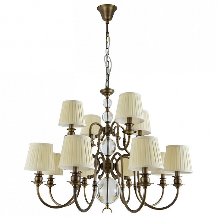 Фото Подвесная люстра Newport CALIFORNIA 3112/С  black brass без абажуров NWP_M0070497 - интернет-магазин МегаТерем в Москве