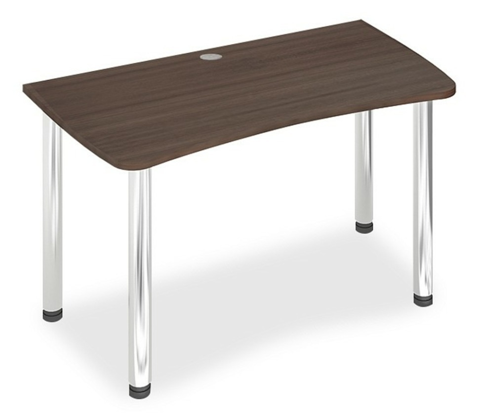 Фото Стол офисный Домино Лайт СКЛ-Софт140МО MER_SKL-Soft140MO_SH - интернет-магазин МегаТерем в Москве