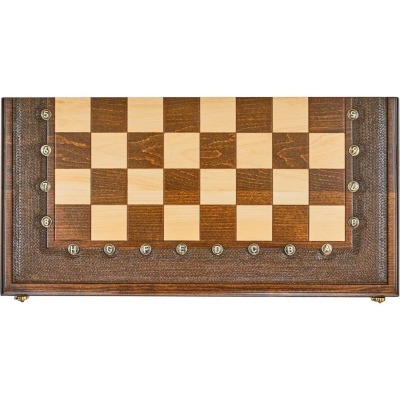 Шахматы + нарды резные Гамб...