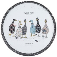 Поднос сервировочный agness "family farm" 33*2,1 см (898-224) 