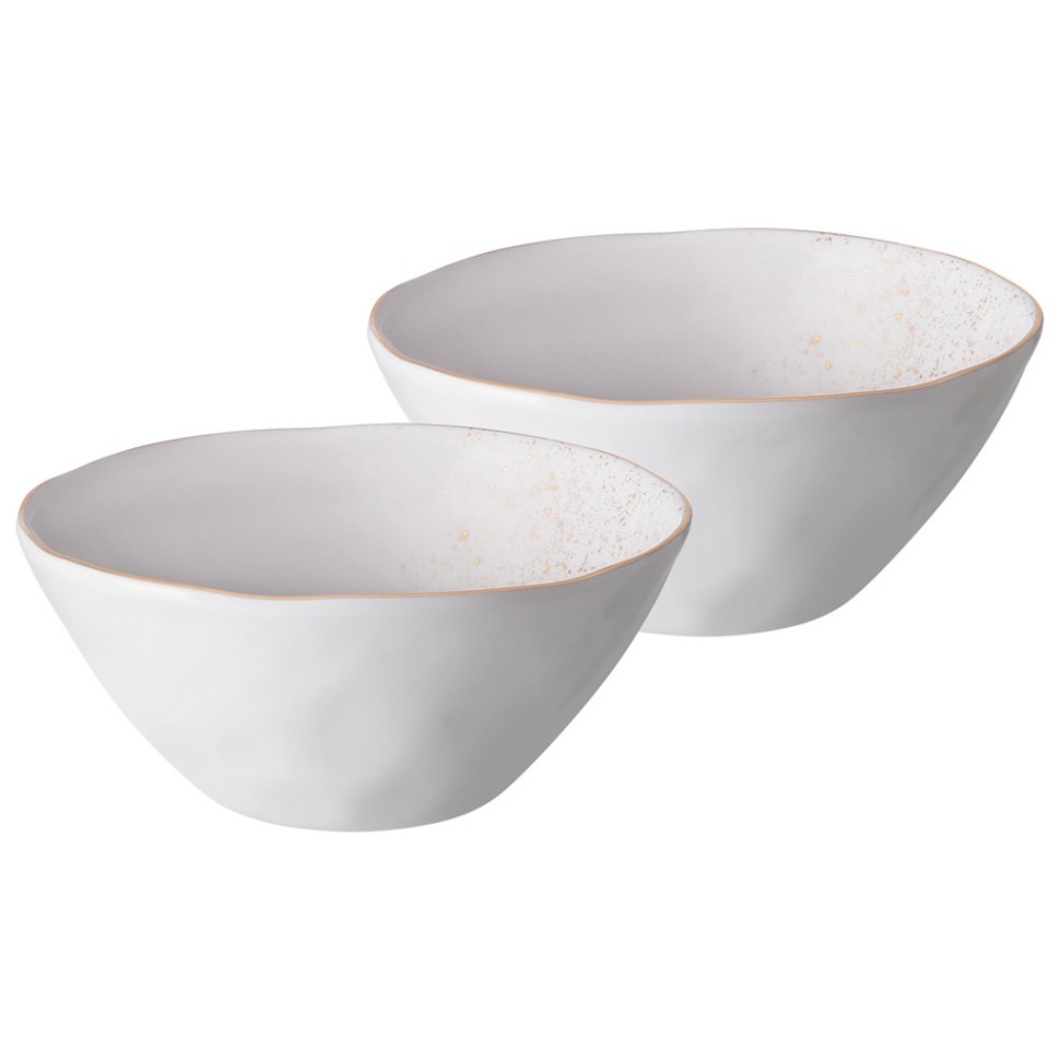 Фото Набор салатников bronco gold 2 шт. 15*7 см 500 мл (263-1398)  - интернет-магазин МегаТерем в Москве