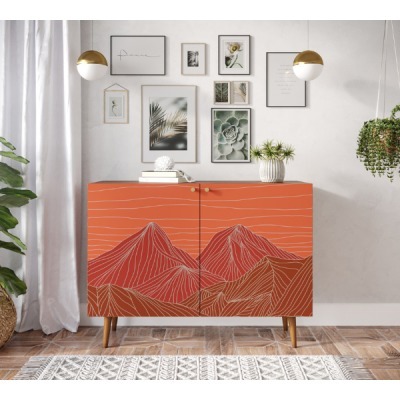 Комод с принтом 49 Berber д...