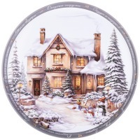Поднос сервировочный agness 33*2,1 см (898-229) 