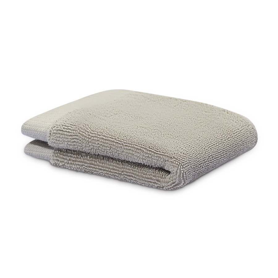 Фото Полотенце для лица бежево-серого цвета из коллекции essential, 30х30 см (79181) - интернет-магазин МегаТерем в Москве
