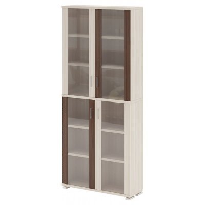 Шкаф-витрина Домино ПУ-30-3-ФС MER_PU-30-3-FS_KSH-CH