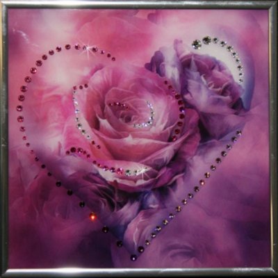 Картина Сердечко 7 с криста...