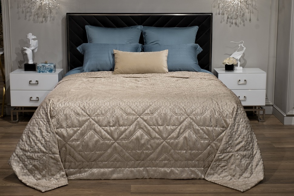 Фото Покрывало Канто 260*260 со стежкой (TT-00015057) - интернет-магазин МегаТерем в Москве