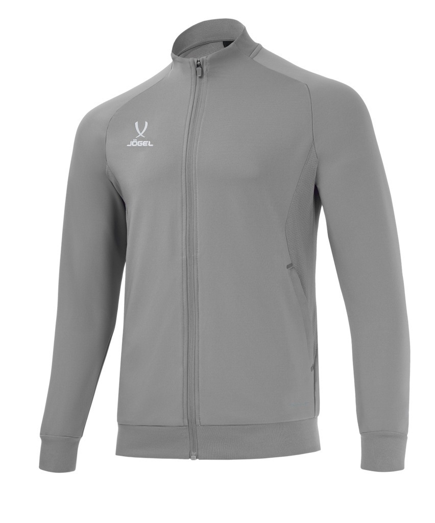 Фото Джемпер тренировочный на молнии JOGEL PREMIER PerFormDRY Training FZ Jacket, серый (2122326) - интернет-магазин МегаТерем в Москве