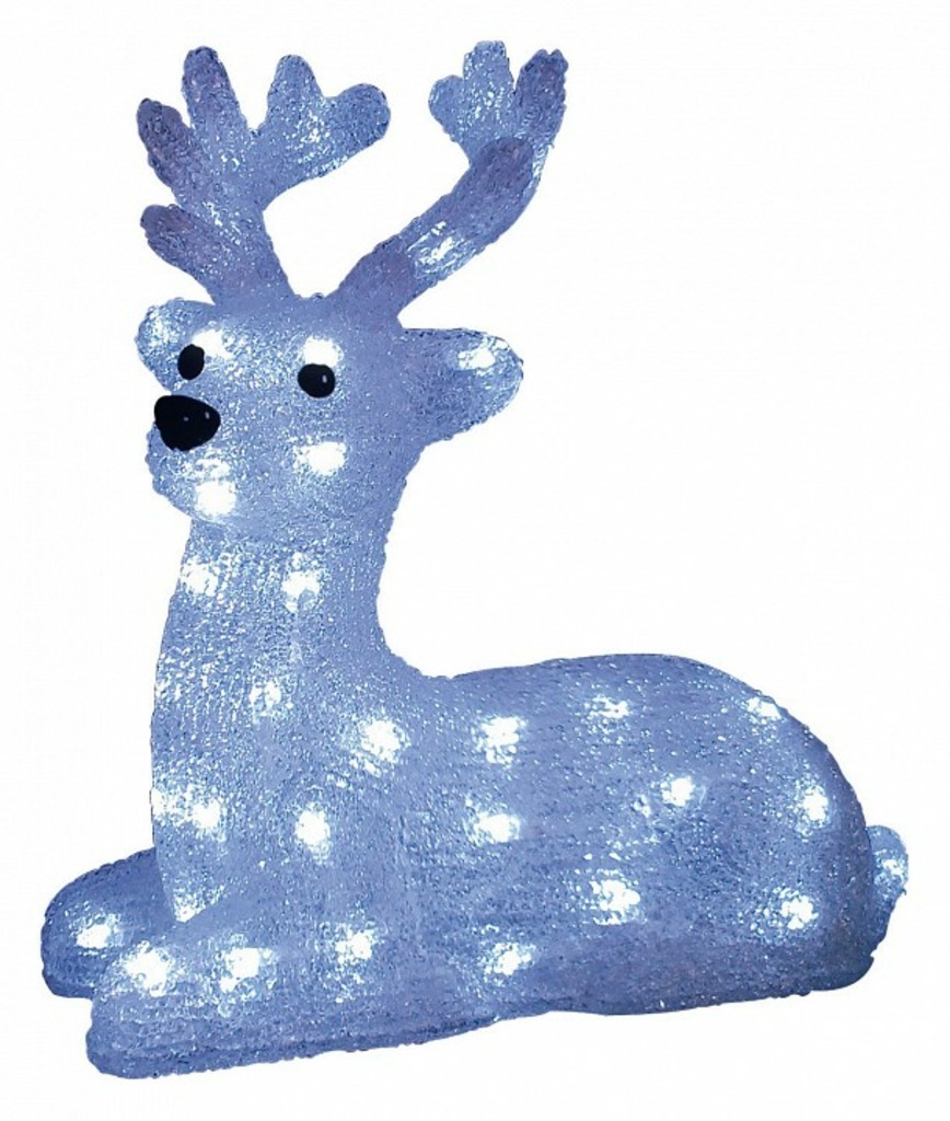 Фото Зверь световой Uniel Лежащий оленёнок 09560 UL_09560 - интернет-магазин МегаТерем в Москве