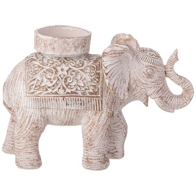 Подсвечник слон 17,5х7,5х12...