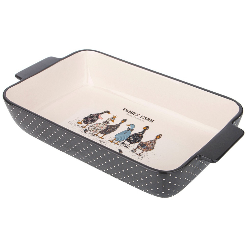 Фото Блюдо для запекания family farm прямоуг3,6 л 39*22,5*7,5 см Lefard (536-277) - интернет-магазин МегаТерем в Москве