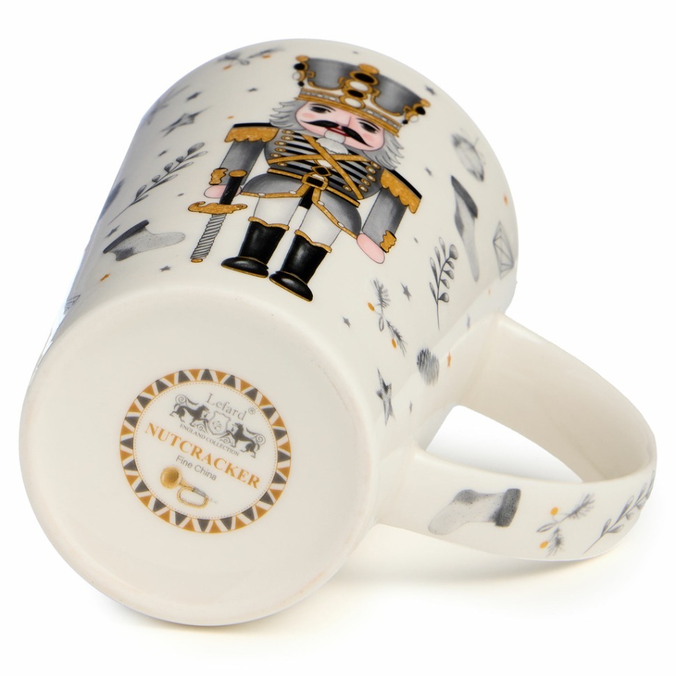 Фото Набор подарочный lefard щелкунчик (кружка 385 мл в комплекте с ёлочной игрушкой) (580-096)  - интернет-магазин МегаТерем в Москве