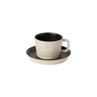 Чайная пара NRCS01-LTB(NRCS01-00119A), керамика, LATTITUDE BLACK, Costa Nova